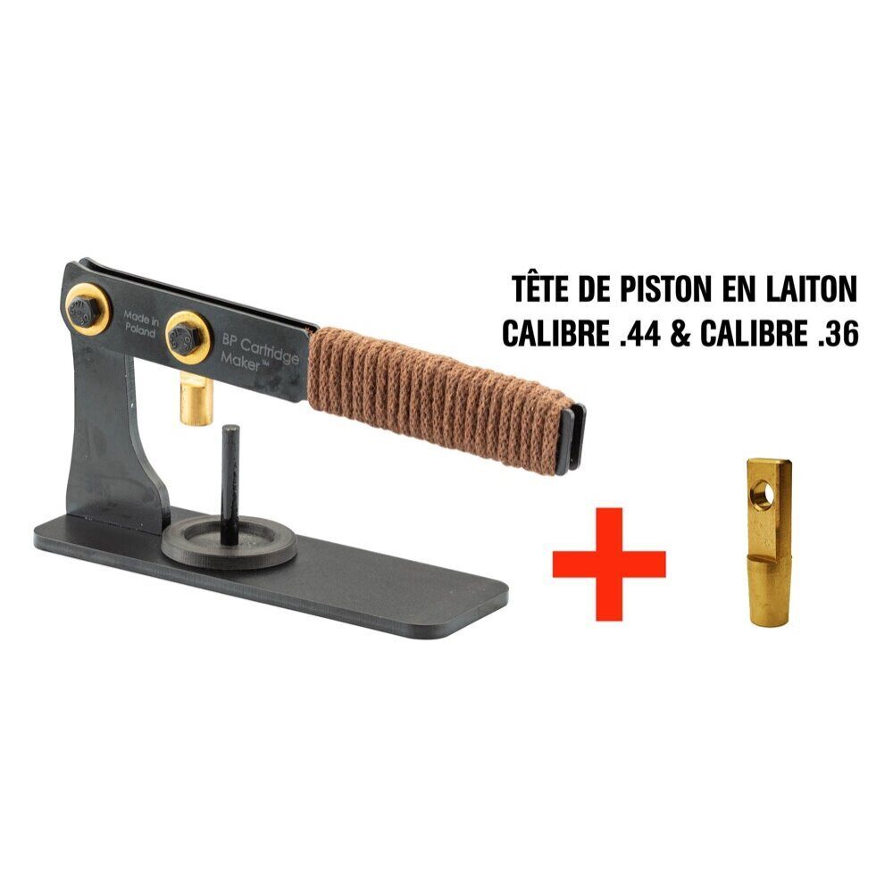Kit BP Maker Cal 44 et 36: Presse pour barrillet + support + poire + kit cartouches papier + amorceur Pack BPMaker