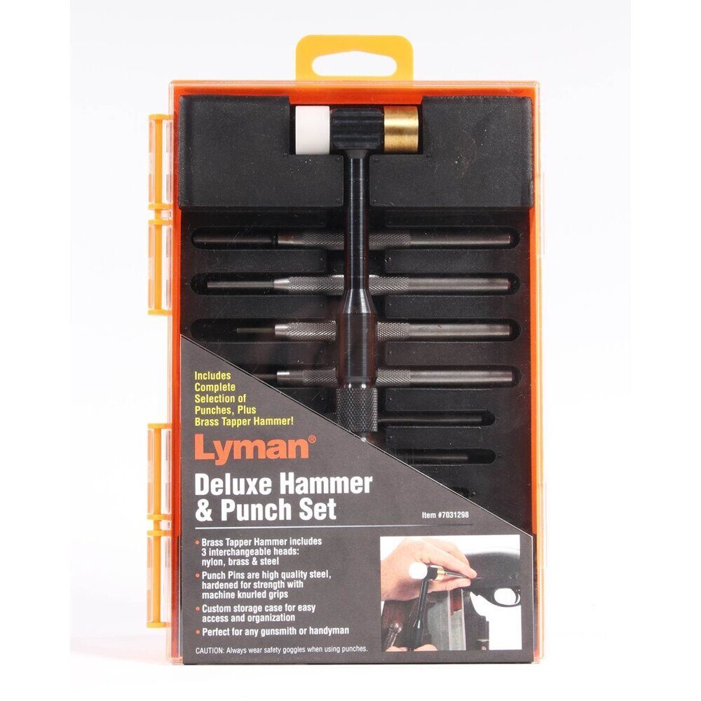 Kit Deluxe Marteau et chasses goupilles Lyman DELUXE HAMMER & PUNCH SET
