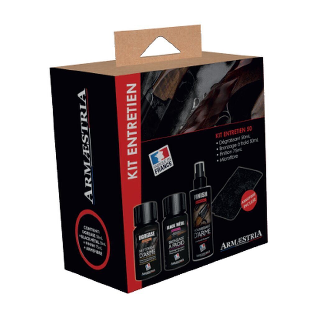 Kit Entretien 250 Dgrease+black Metal+finish ARMAESTRIA
