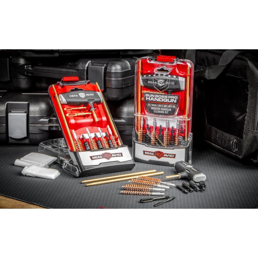 Kit de Nettoyage pour Armes de Poing – Gun Boss PRO Real Avid