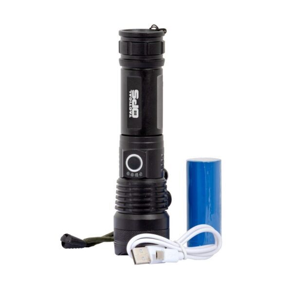 Lampe LED2609 – Zoom 1500 Lumens TACTICAL OPS