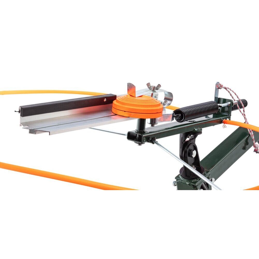 Lanceur de plateaux Ball-trap avec siège