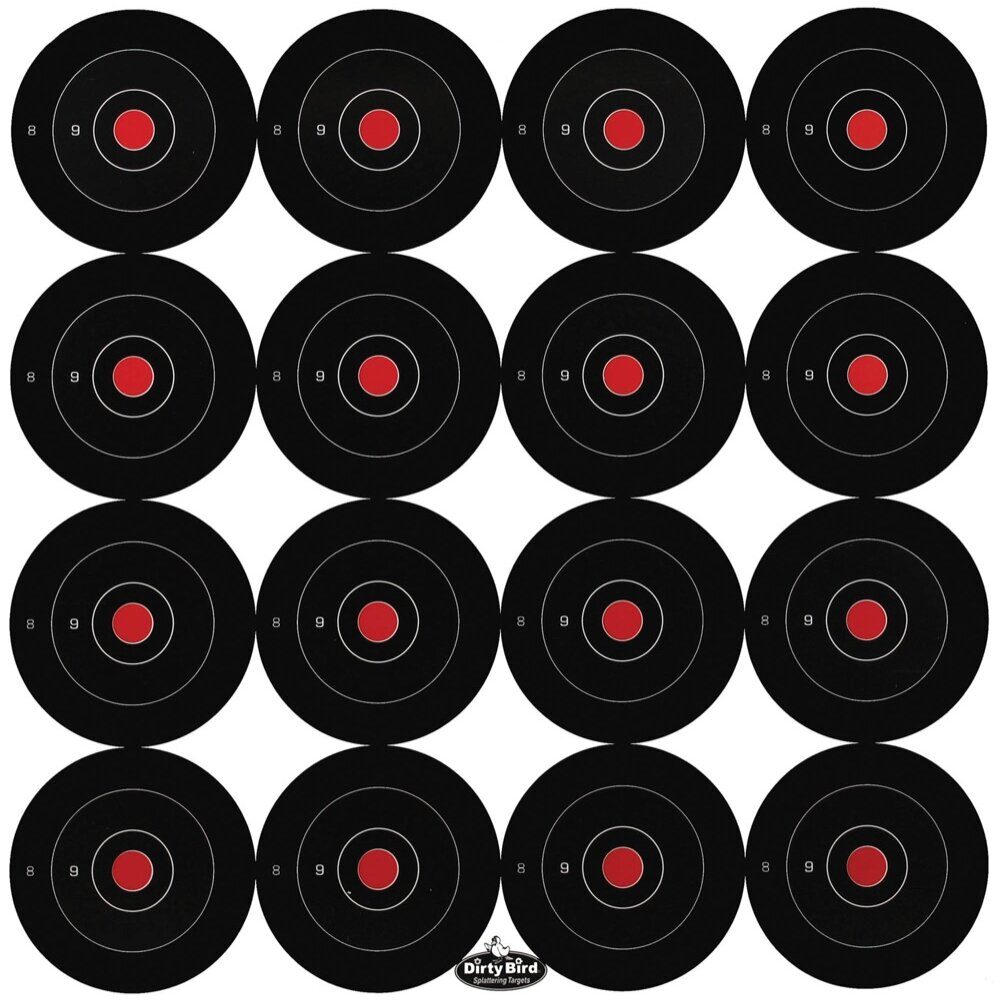 Lot de 192 cibles 3 » réactives Dirty Bird