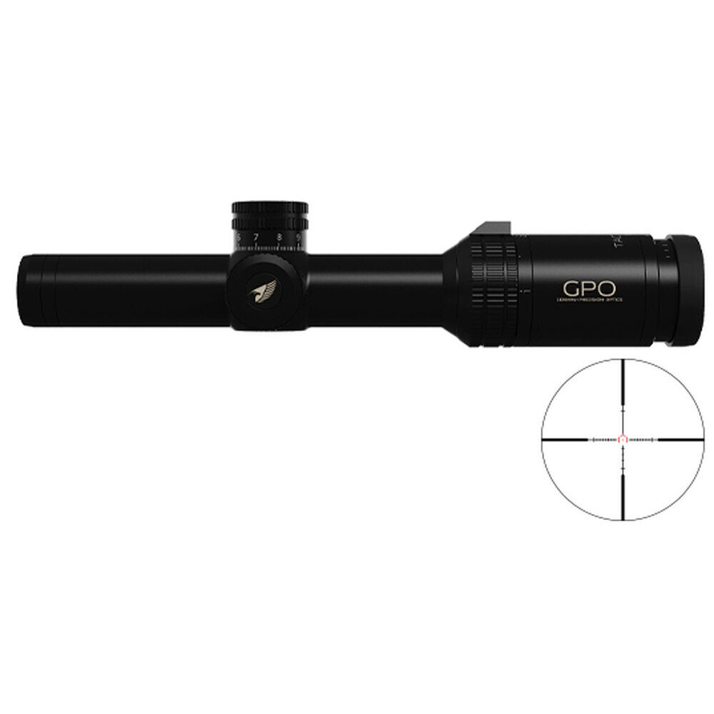 Lunette GPO Tactical 1-6×24