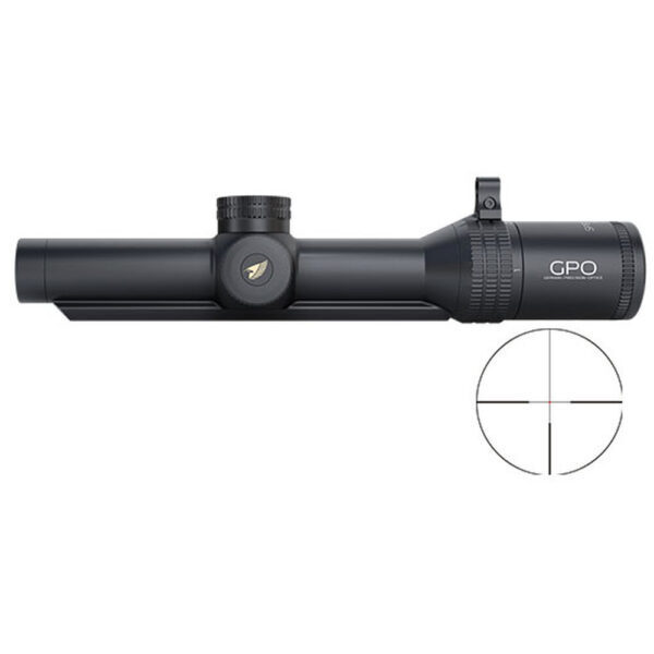 Lunette RAIL GPO Spectra 8x 1-8×24
