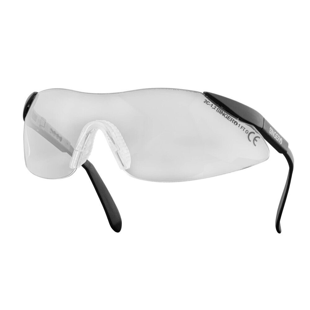 Lunettes à branches réglables avec oculaire translucide anti-buée Singer Safety SINGER LUNETTE EVA86AB ANTIRAYURE ANTIBUEE TRANSPARENTE