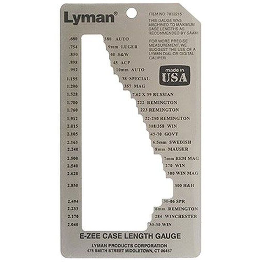 Lyman E-Zee Case Gauge