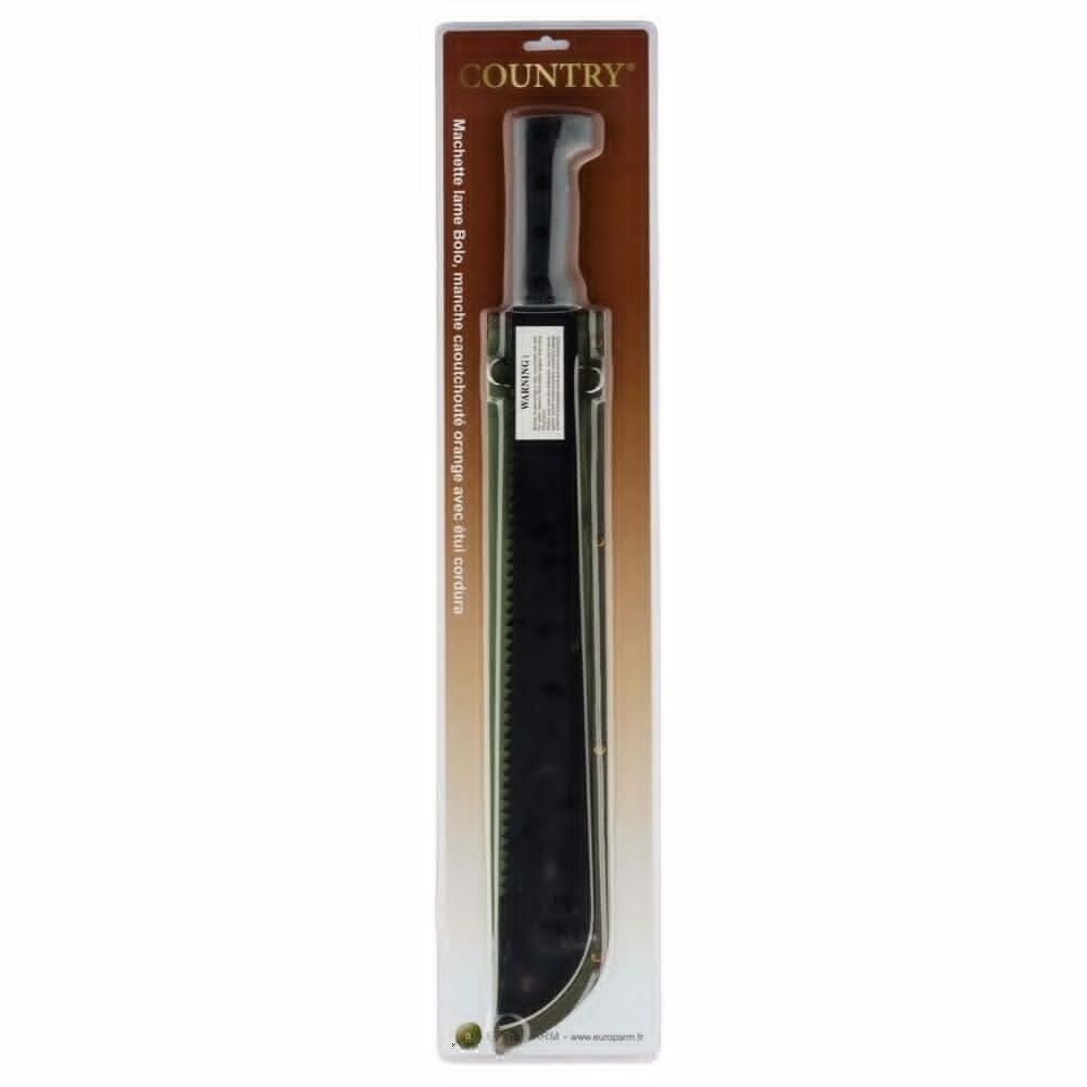 Machette avec dos scies et étui toile