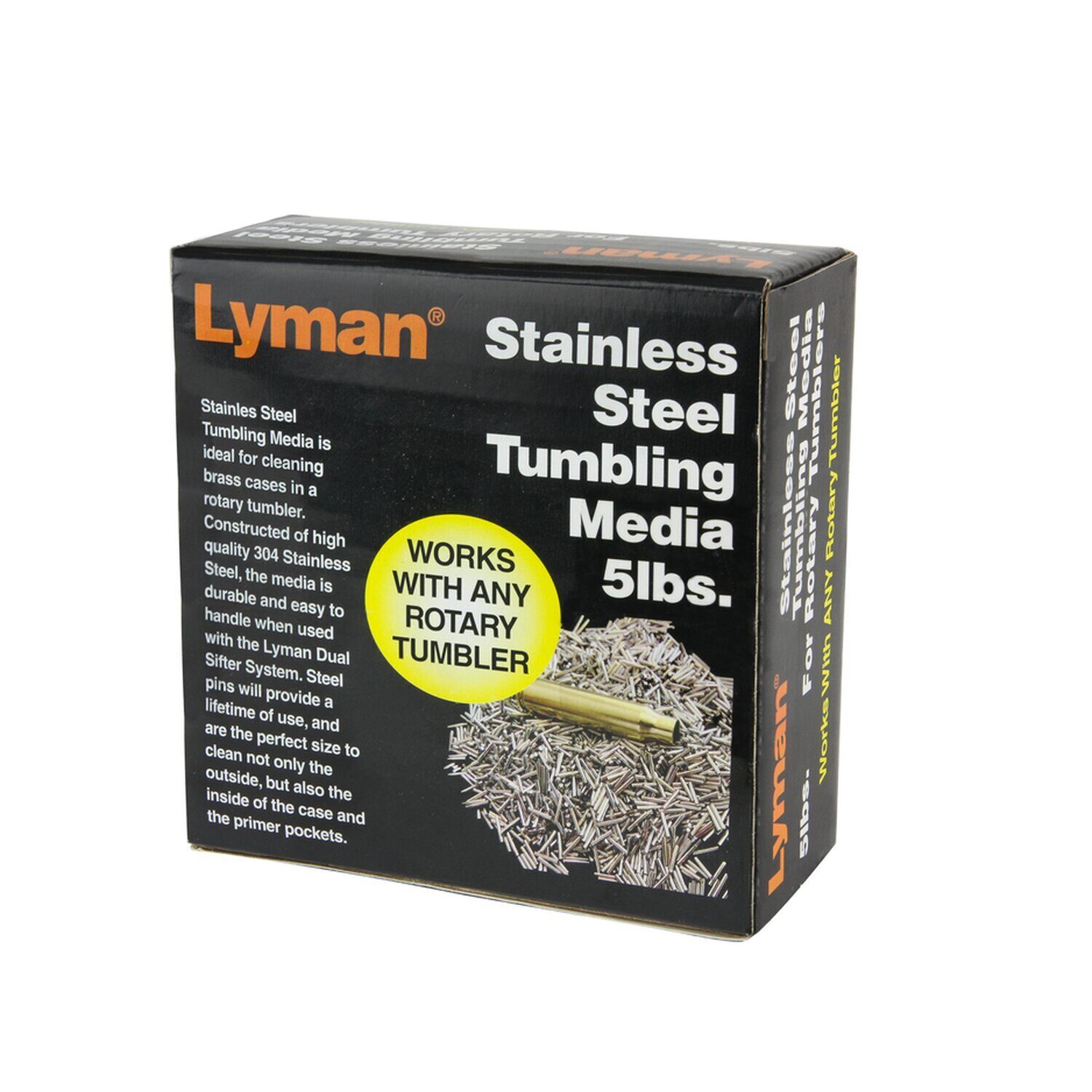 Media Granules de Polissage Acier Inoxydable 2.2KG Lyman