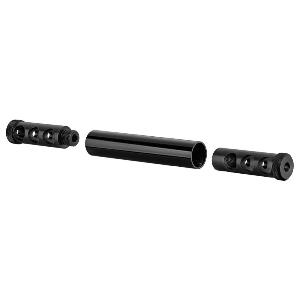 Modérateur de son noir brillant – 22LR – 1/2’’x20 Modérateur n°1