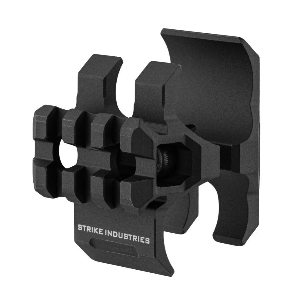 Montage Clamp rail Picatinny Strike Industries pour fusil à pompe Cal 12 Montage Picatinny Clamp Strike Industries pour Fusil A Pompe Cal 12