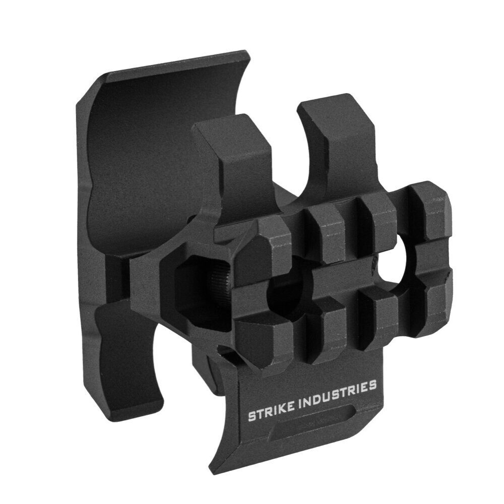 Montage Clamp rail Picatinny Strike Industries pour fusil à pompe Cal 12 Montage Picatinny Clamp Strike Industries pour Fusil A Pompe Cal 12