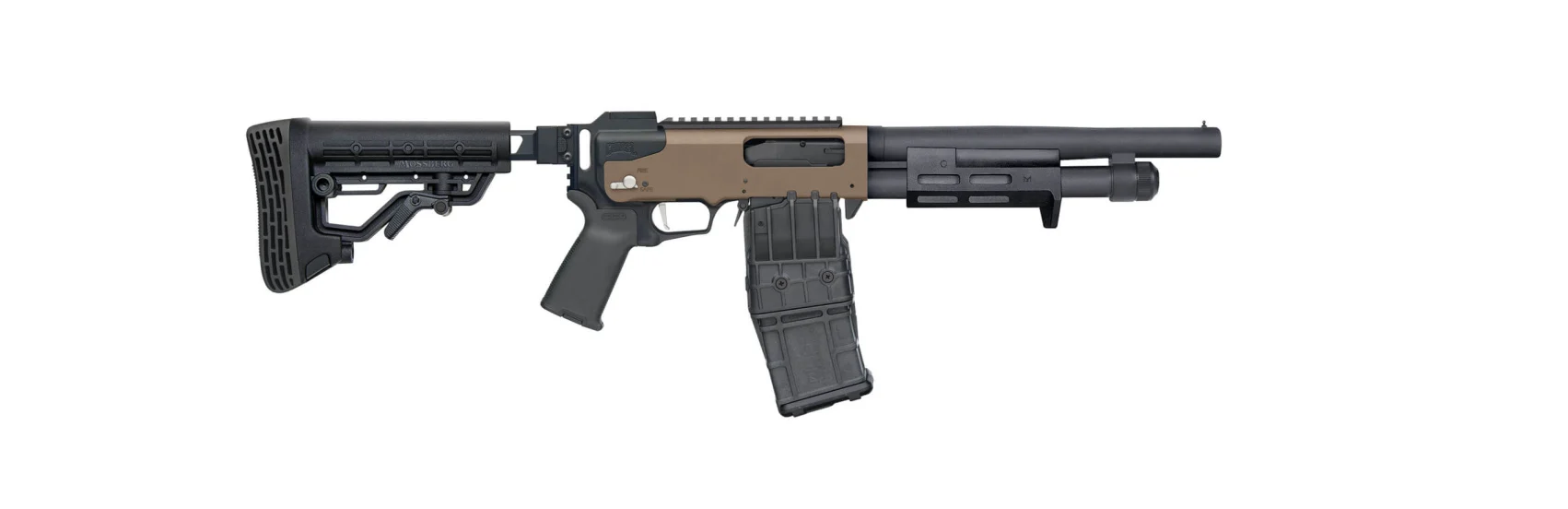 Mossberg Fusil à pompe 590RM Chisel Mag-Fed 12/70