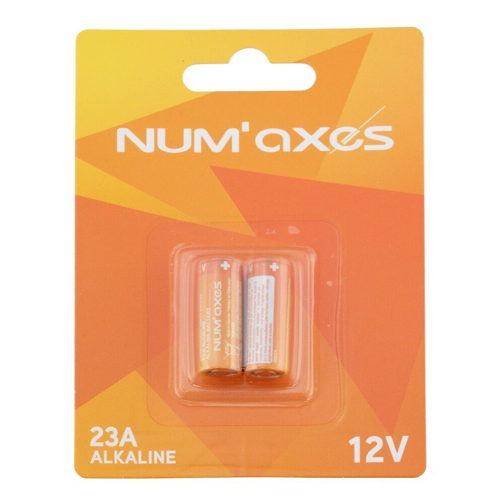 NUM’AXES Blister 2 Piles 23A 12V Num'Axes