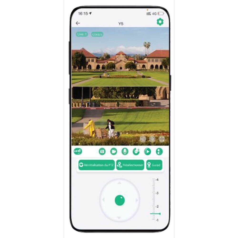Num’axes caméra 360 Wi-Fi 4G CAM1200 Num'Axes