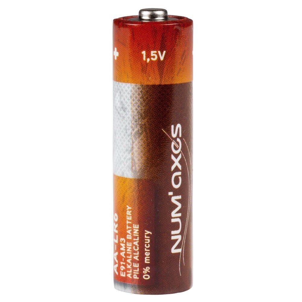 NUM’AXES Piles AA LR6 1,5V (x4) NUMAXES – Blister 4 piles AA LR06 alcaline 1,5V Num'Axes