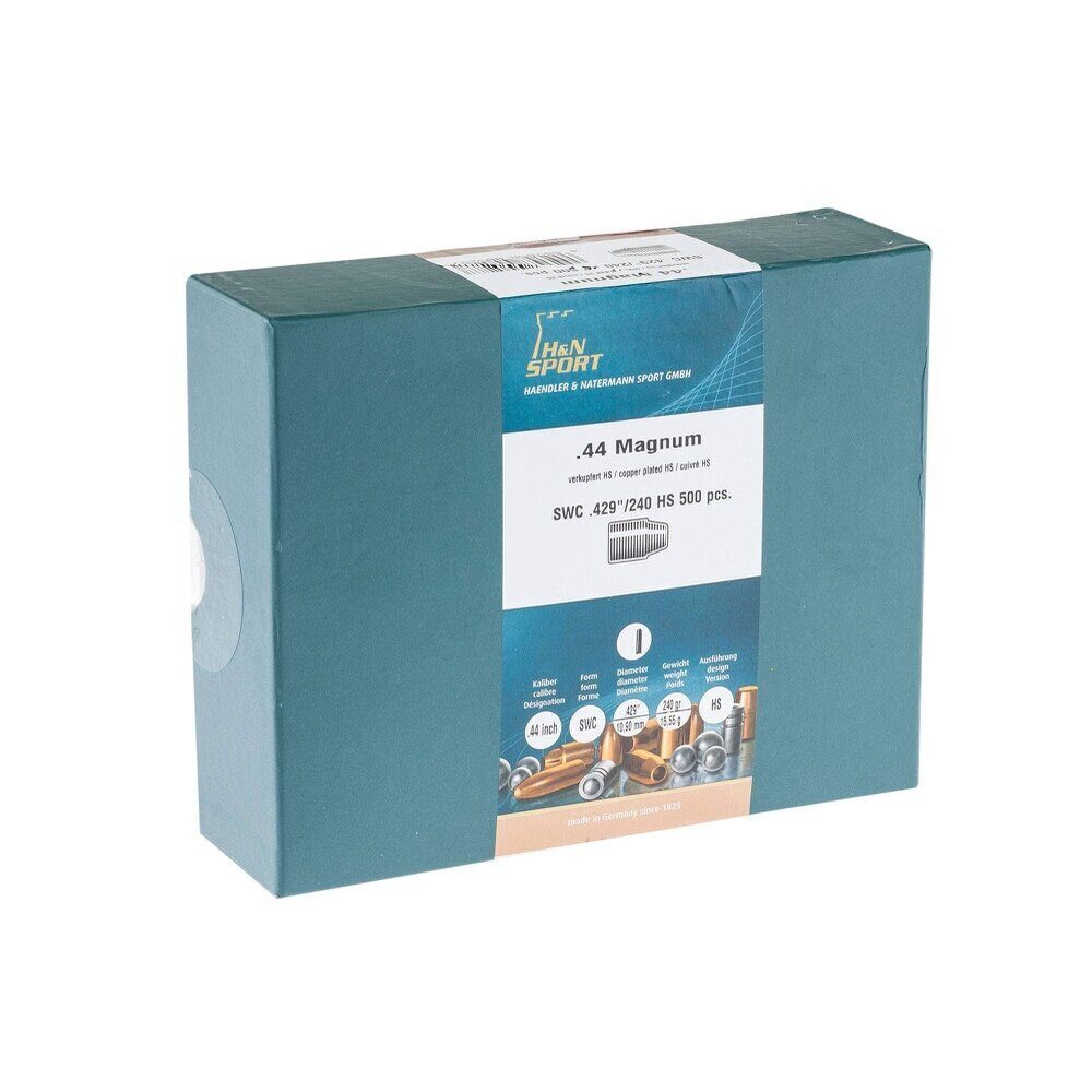 Ogives H&N – high speed – semi wad cutter .45 (.451) 200 gr / x250