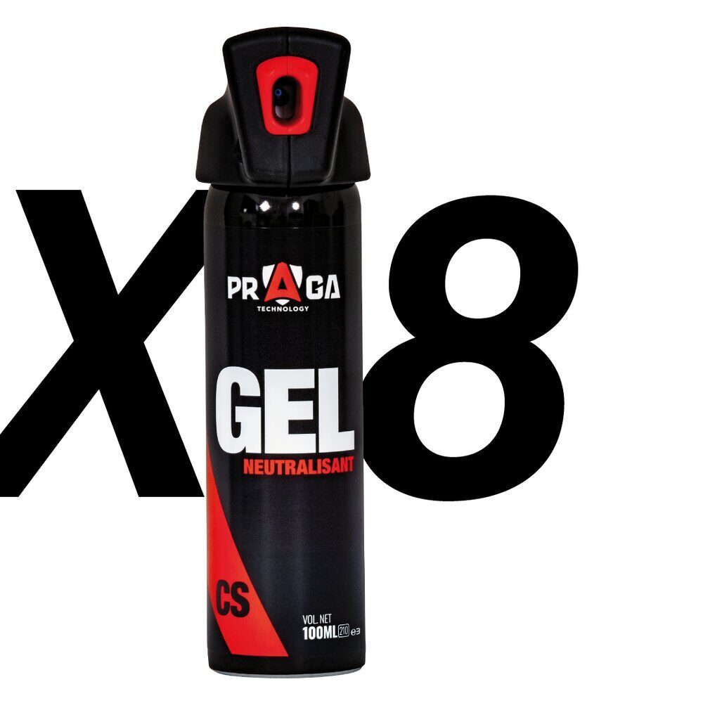 Pack Bombe Gel Cs PRO 100ML X8 PRAGA TECHNOLOGY