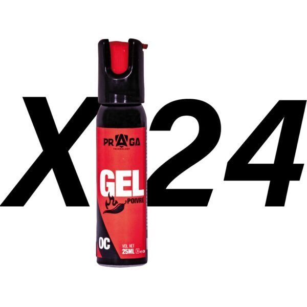 Pack Bombe Red Pepper 25ML X24 PRAGA TECHNOLOGY