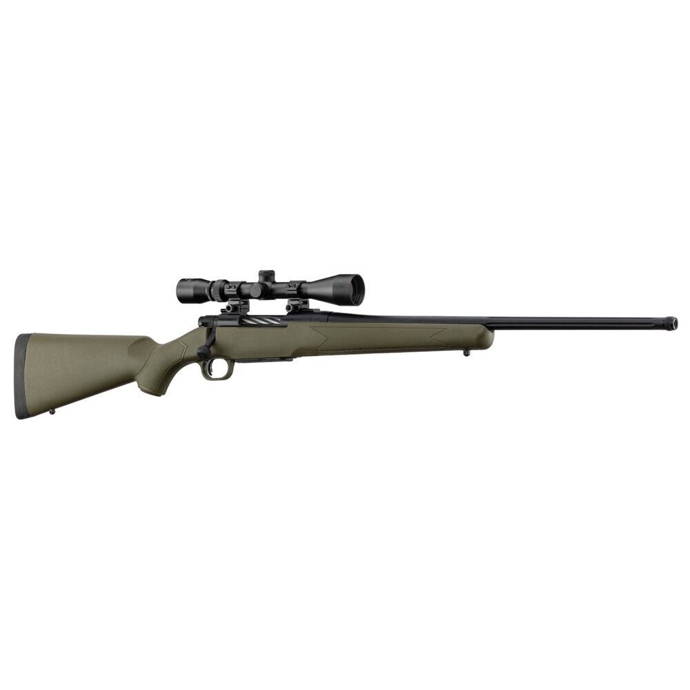 Pack Mossberg Patriot OD Green .243 Win + lunette RTI 3-9×40