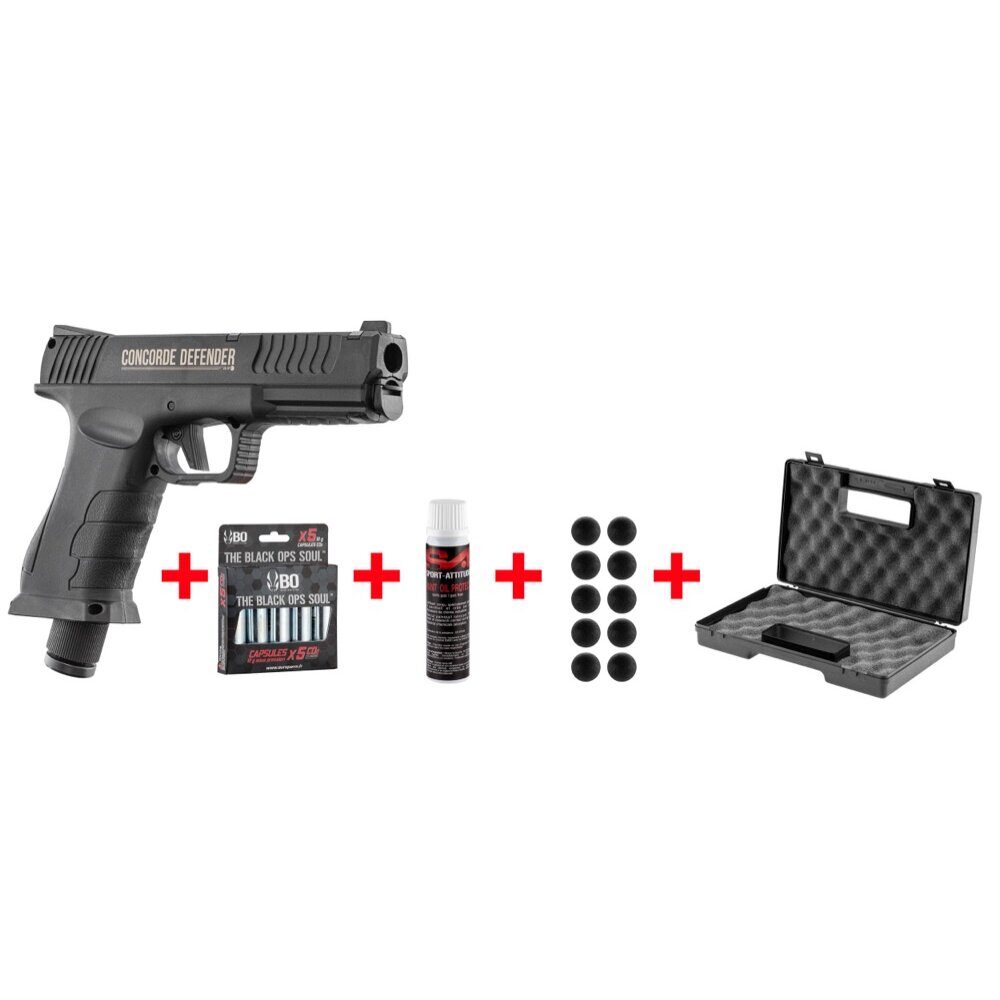 Pack Pistolet de Défense Concorde Defender CD50