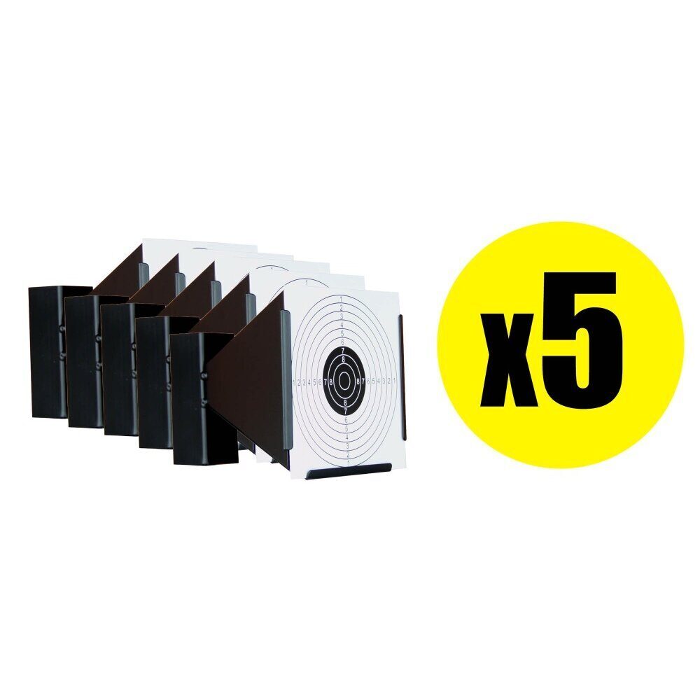 Pack Porte cible conique métallique 17×17 cm (x5) PACK X 5 PORTE CIBLE CONIQUE 17 X 17