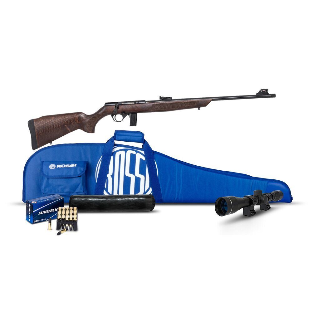 Pack Rossi Carabine 8122 Bois 22LR M Standard 4×32