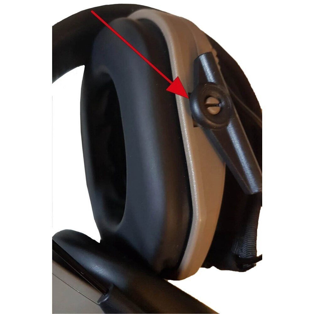 Paire de coussinets en gel pour casque Walker’s Razor