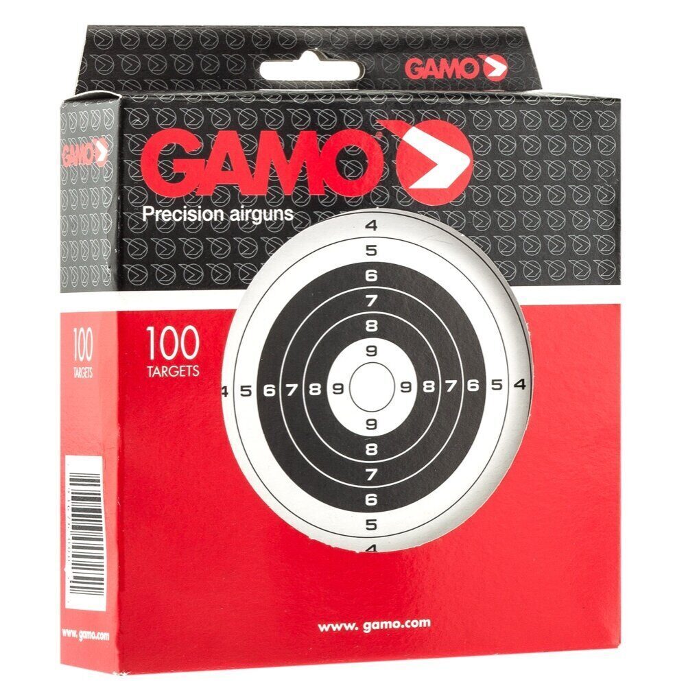 Paquet de 100 cibles cartonnées 14 X 14 – Gamo
