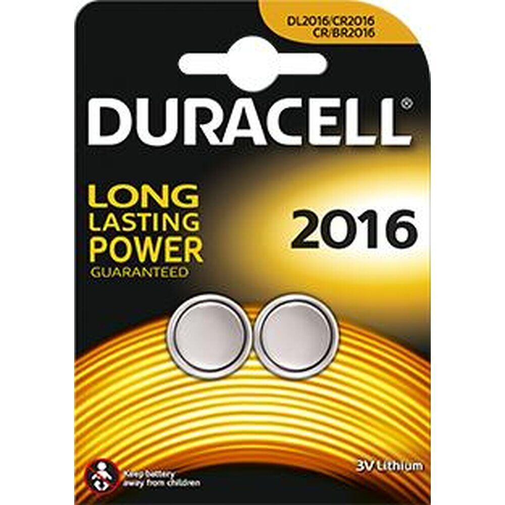 Piles CR2016 3 volts – Duracell