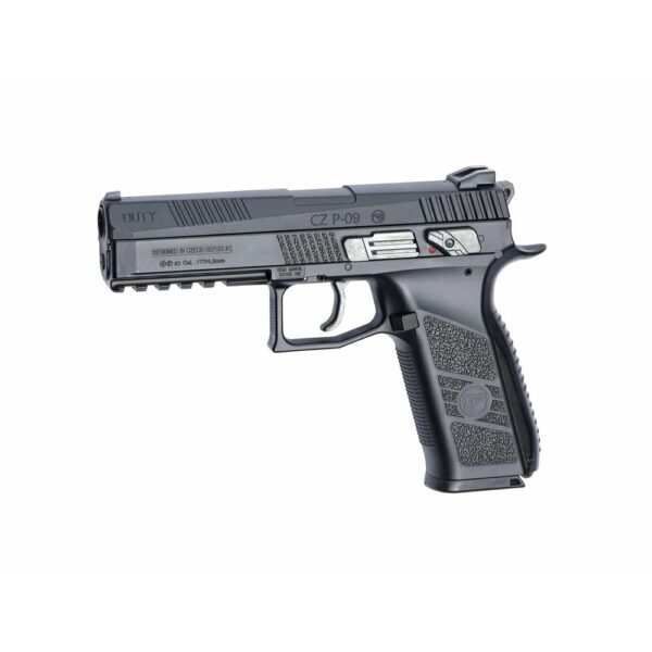 Pistolet Asg CZ P-09- Duty Bb CO2 4,5 -Plombs Ou Bbs