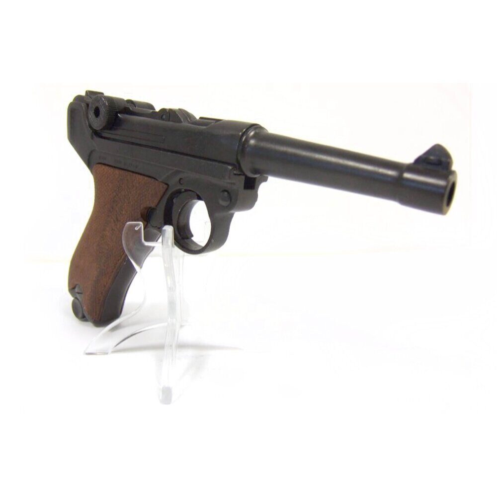 Pistolet Denix Luger P08 Parabellum crosse bois Pistolet Luger bois