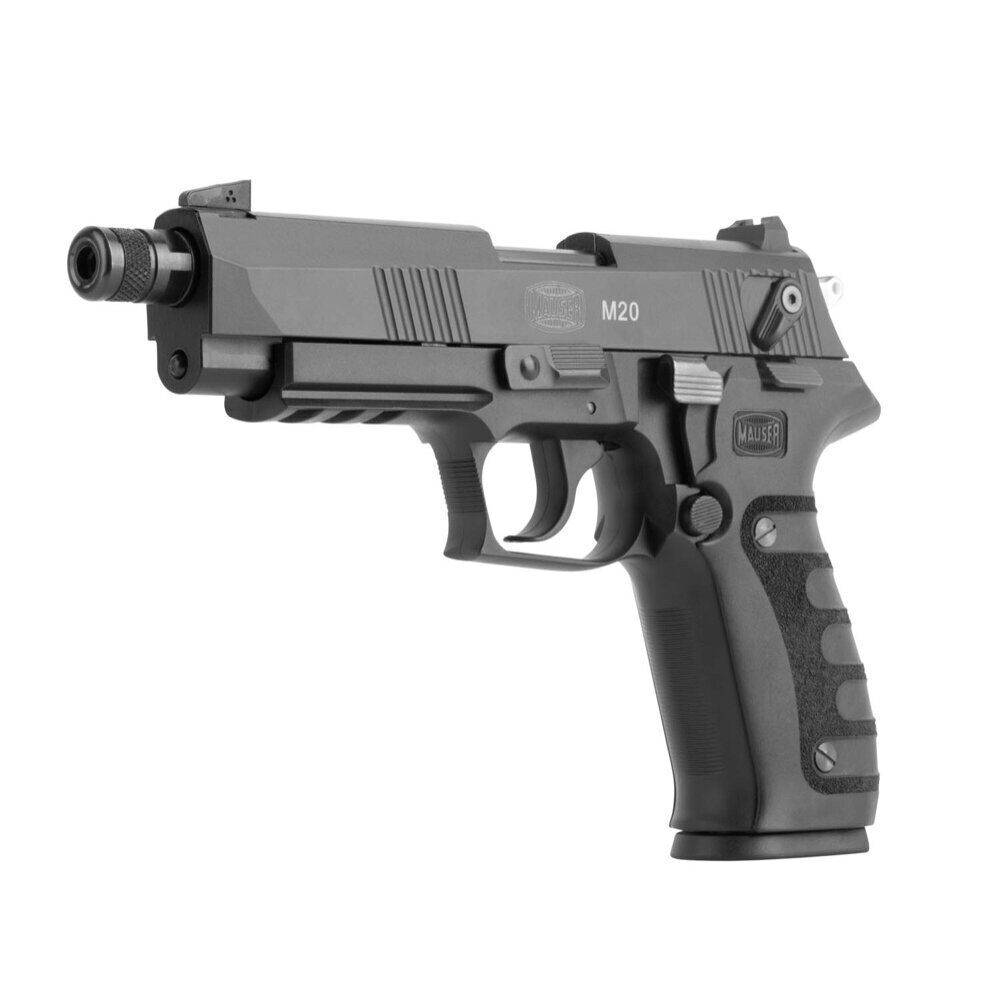 Pistolet Mauser M20 SD 22 LR semi-automatique fileté