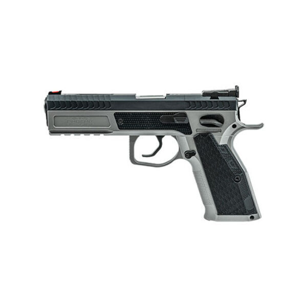 Pistolet Phoenix Drake Production Acier/Alu Bi-Ton SA/DA guidon FO rouge 9×19