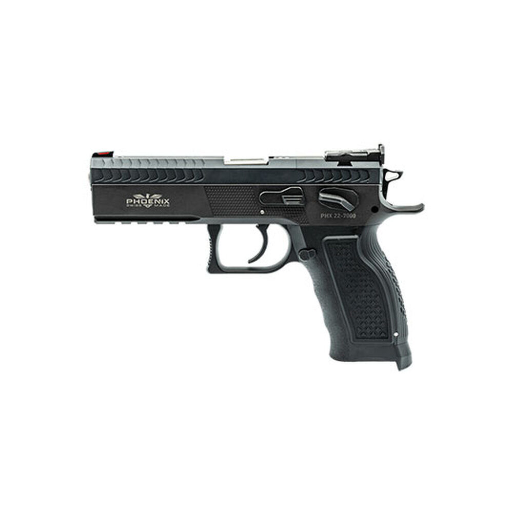 Pistolet Phoenix Predator Alu Noir SA/DA guidon FO rouge 9×19