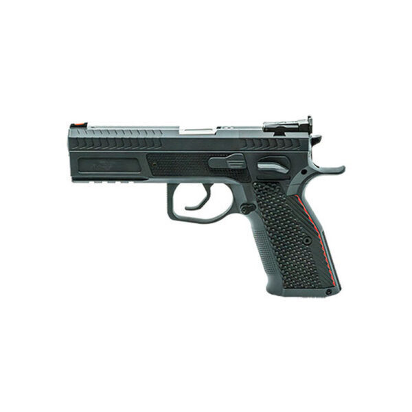 Pistolet Phoenix Redback Gen 2 Acier/Acier Noir SA/DA guidon FO rouge 9×19