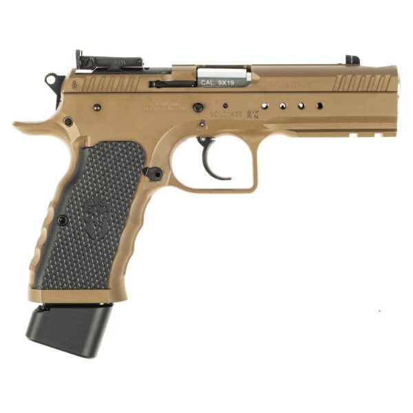 Pistolet Tanfoglio Heptagon Tactical 9×19 K FDE