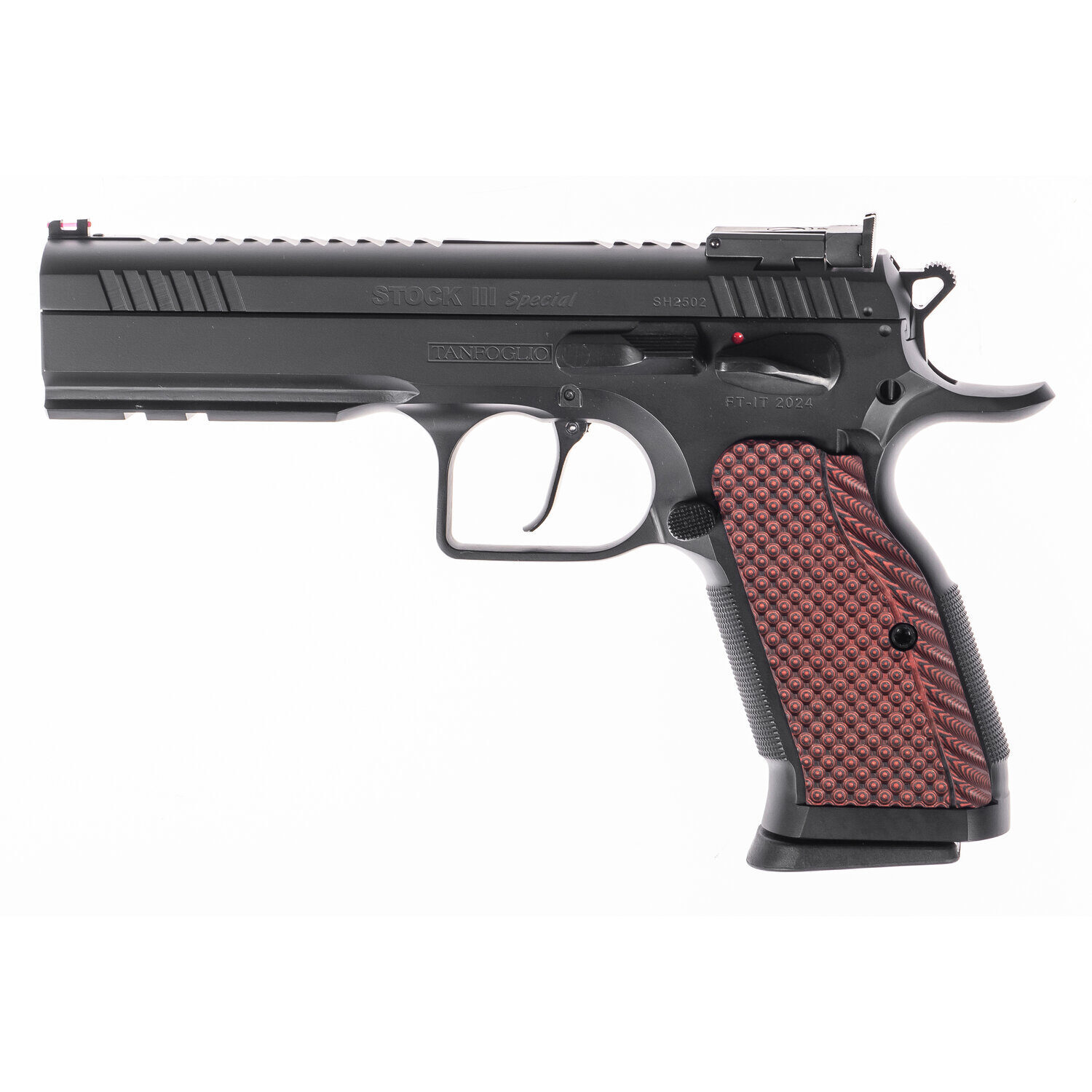 Pistolet Tanfoglio Stock III Special Optic 9×19 Noir