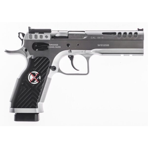 Pistolet Tanfoglio Stock Master Xtreme 9×19 Chrome