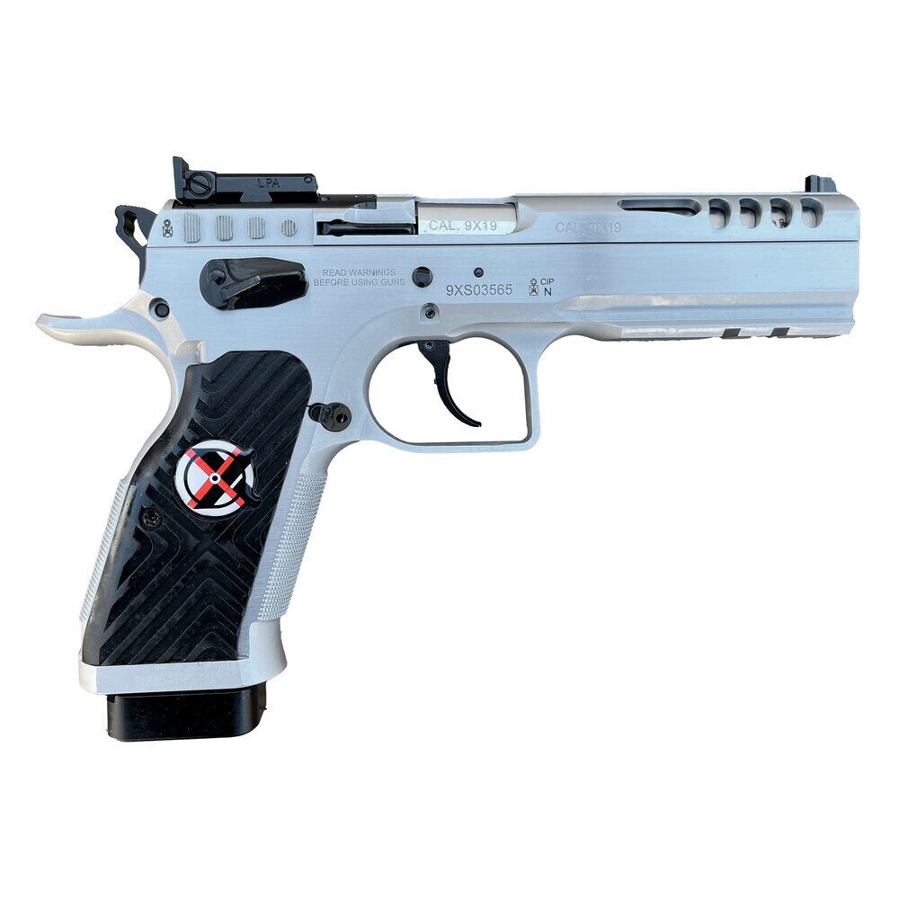 Pistolet Tanfoglio Stock Master Xtreme Optic 9×19 Chrome