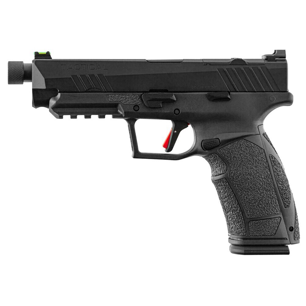 Pistolet Tisas Px-9 Tactical calibre 9×19 mm noir Fileté Px-9 Duty Tactical Tde