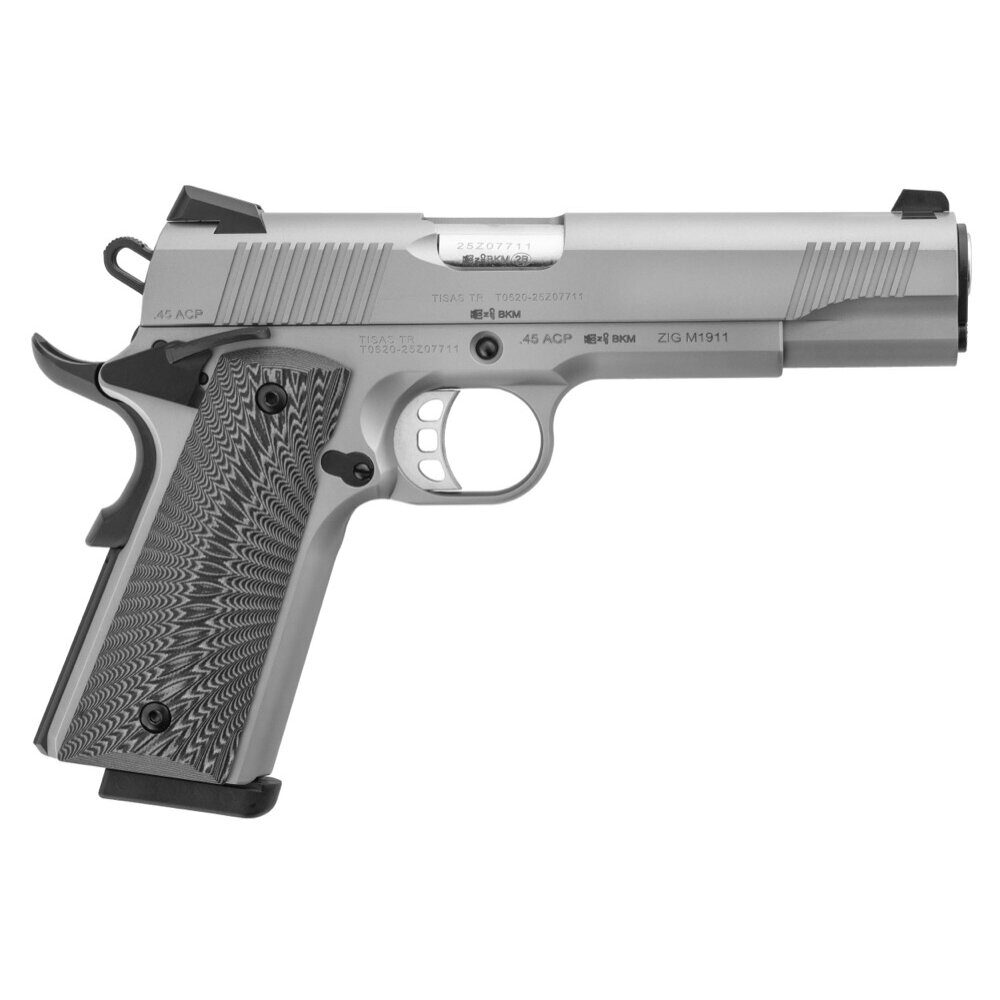 Pistolet Tisas ZIG M 1911 inox 5 » cal 9×19 mm