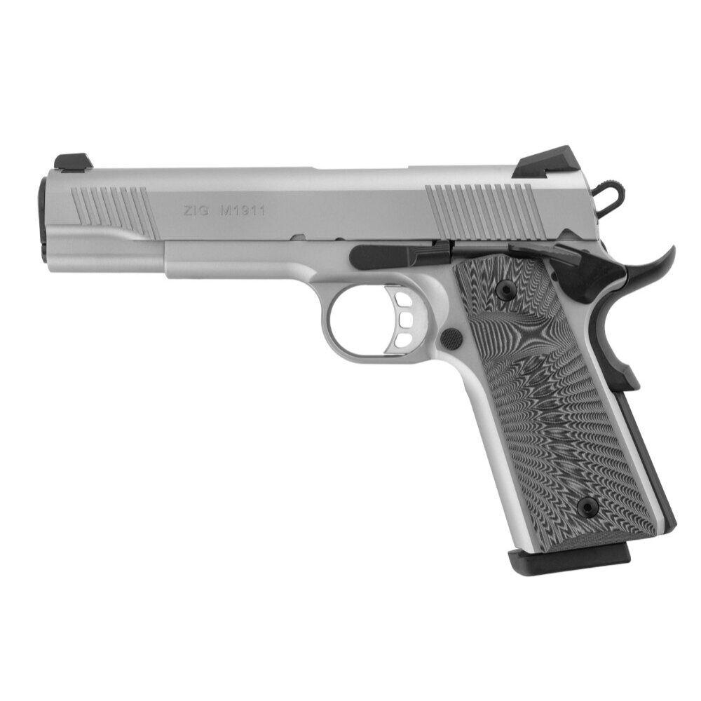 Pistolet Tisas ZIG M 1911 inox 5 » cal 9×19 mm