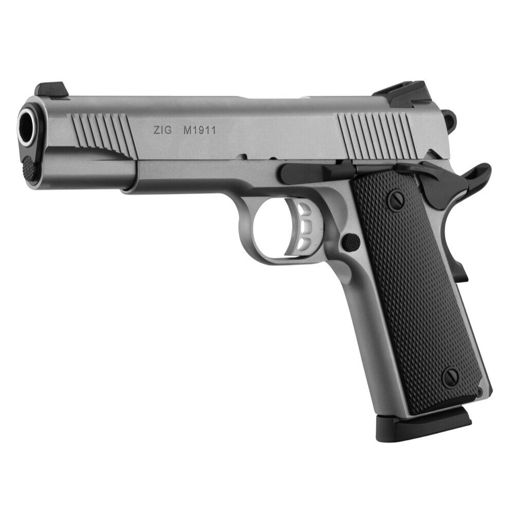 Pistolet Tisas ZIG M 1911 inox 5 » cal 9×19 mm