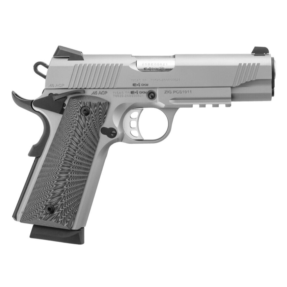 Pistolet Tisas ZIG Pcs 1911 inox 4,25 » cal 9×19 mm