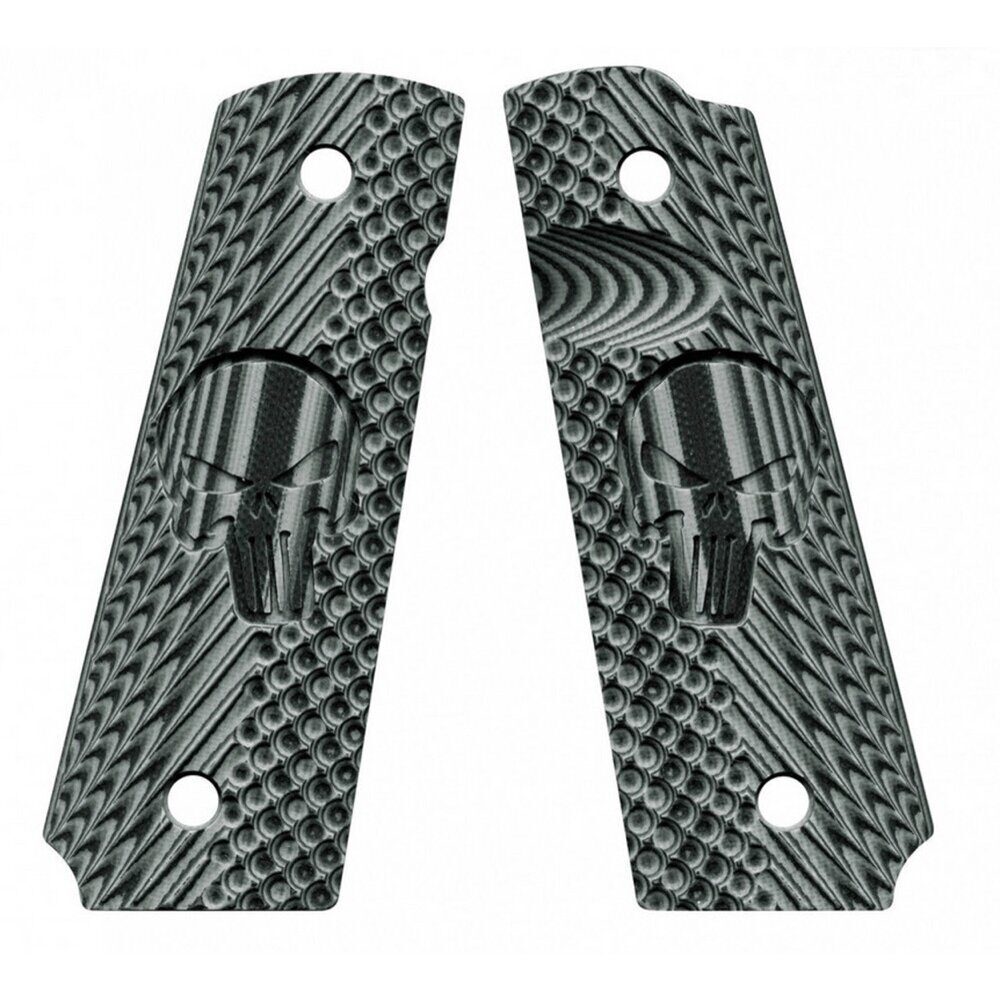 Plaquettes pour 1911 VZ Grips CK Operator II – Edition The Punisher Black