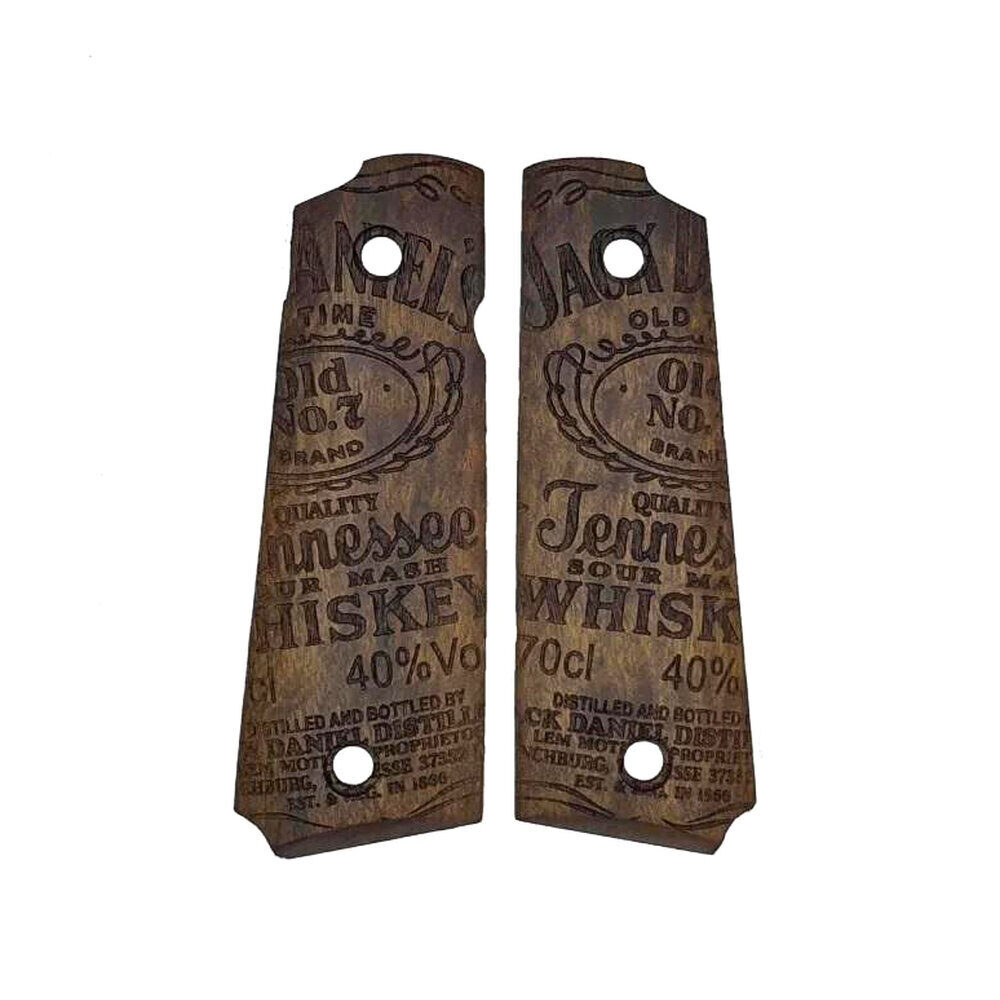Plaquettes Bois PT1911 Jack Daniel’s MBT GRIPS
