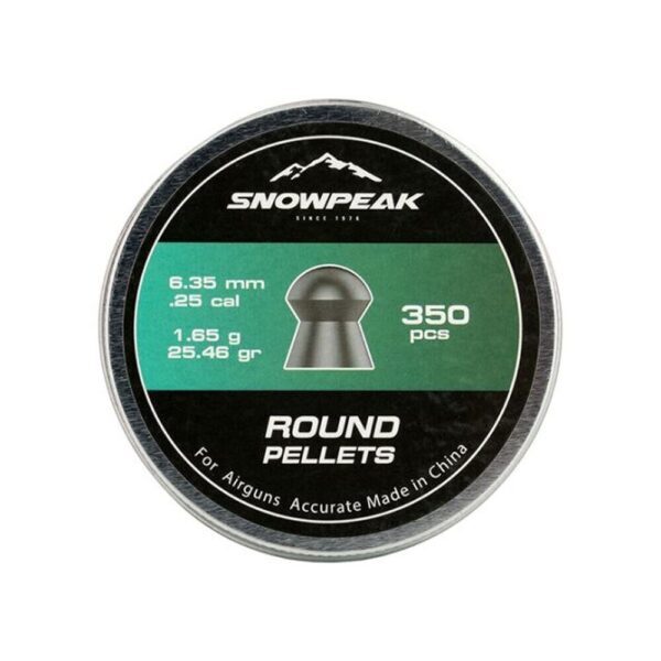 Plombs Ronds C6.35 X350 SNOWPEAK