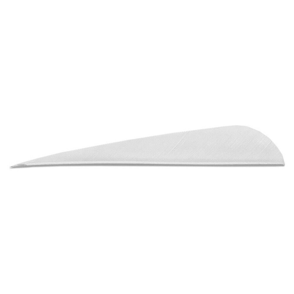 Plumes Rondes 4 » RW Blanches – Paquet de 24 Plumes blanches 4 »