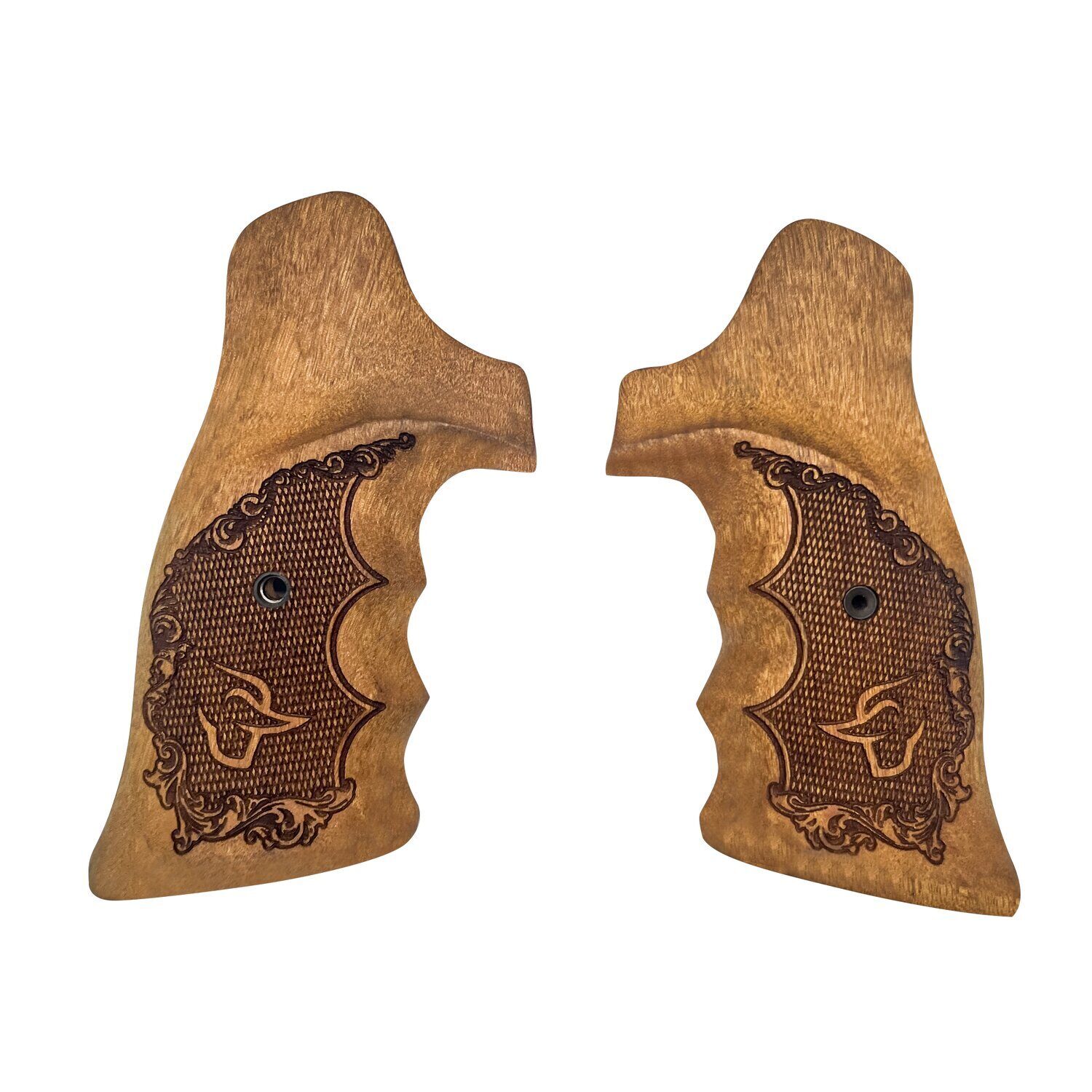 Poignee Bois Ergonomique Logo Taurus MBT GRIPS